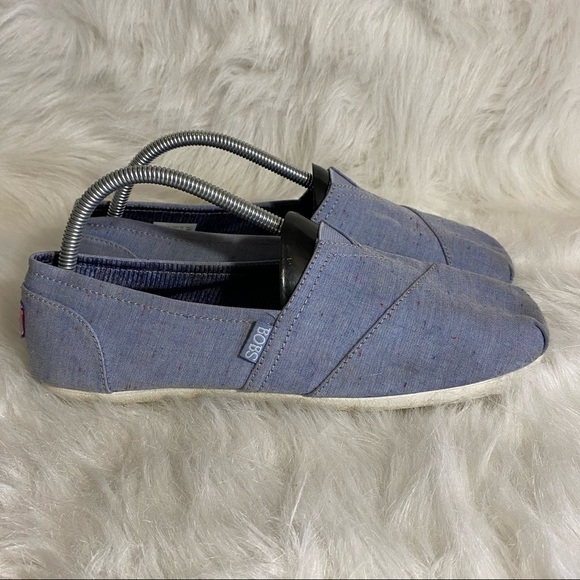 Bob From Skechers Shoes Women’s‎ Size 10 Blue Flats Slip On - Picture 1 of 7